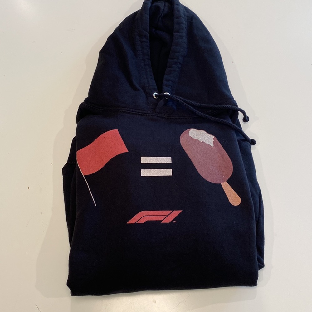 Formula 1 Hoodie Mens Medium
